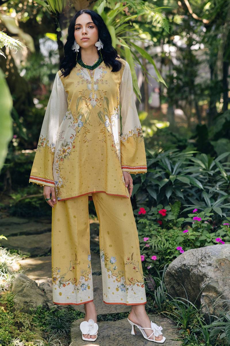 Qalamkar | Printed Co Ords 25 | OP-04 Tena by Maria Faisal - Registered Vendor of : Qalamkar - type : Ladies Clothes - 100% original wedding dresses
