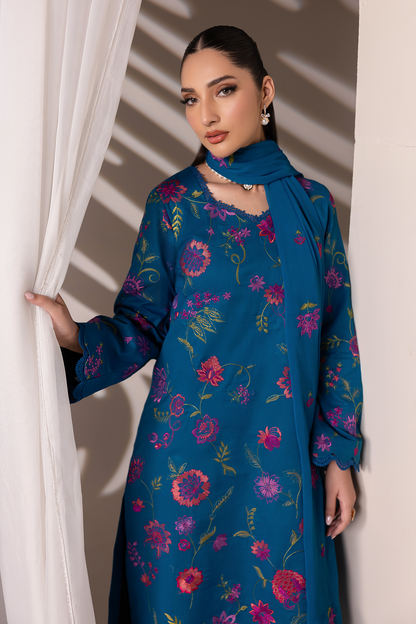 Rajbari | Premium Edition | Embroidered Chiffon Dopatta 11 - Luxury Dress - available at Maria Faisal in UK and USA.