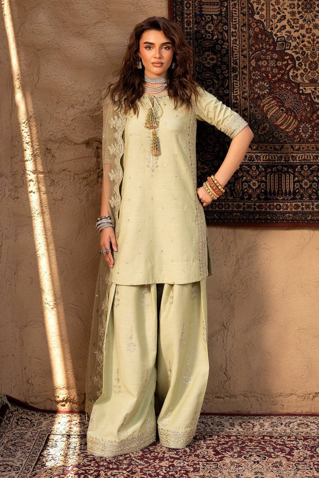 Charizma | Festive Pret | CMA-5-044 by Maria Faisal - Registered Vendor of : Charizma - type : Ladies Clothes - 100% original wedding dresses