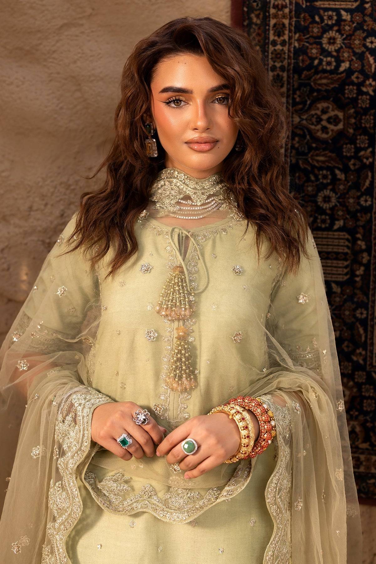 Charizma | Festive Pret | CMA-5-044 by Maria Faisal - Registered Vendor of : Charizma - type : Ladies Clothes - 100% original wedding dresses