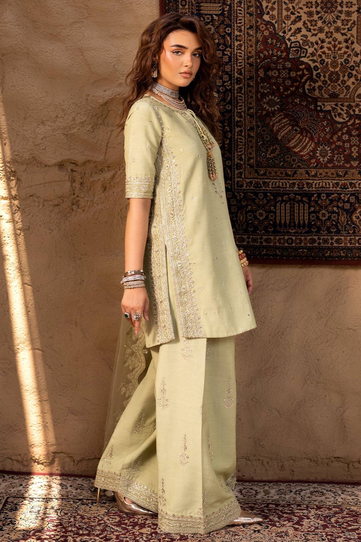 Charizma | Festive Pret | CMA-5-044 by Maria Faisal - Registered Vendor of : Charizma - type : Ladies Clothes - 100% original wedding dresses