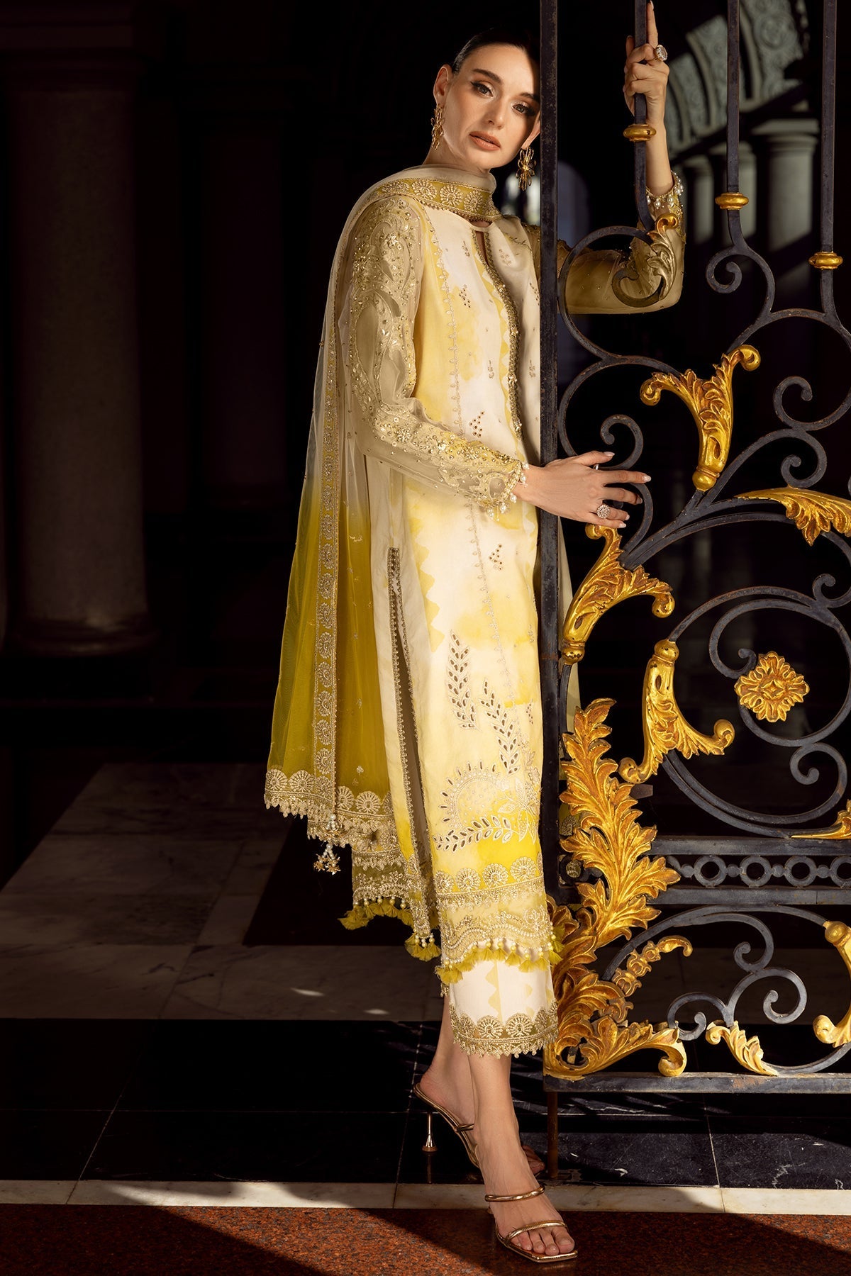 Charizma | Festive Limited Edition 25 | ED5-04 by Maria Faisal - Registered Vendor of : Charizma - type : Ladies Clothes - 100% original wedding dresses