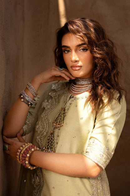 Charizma | Festive Pret | CMA-5-044 by Maria Faisal - Registered Vendor of : Charizma - type : Ladies Clothes - 100% original wedding dresses