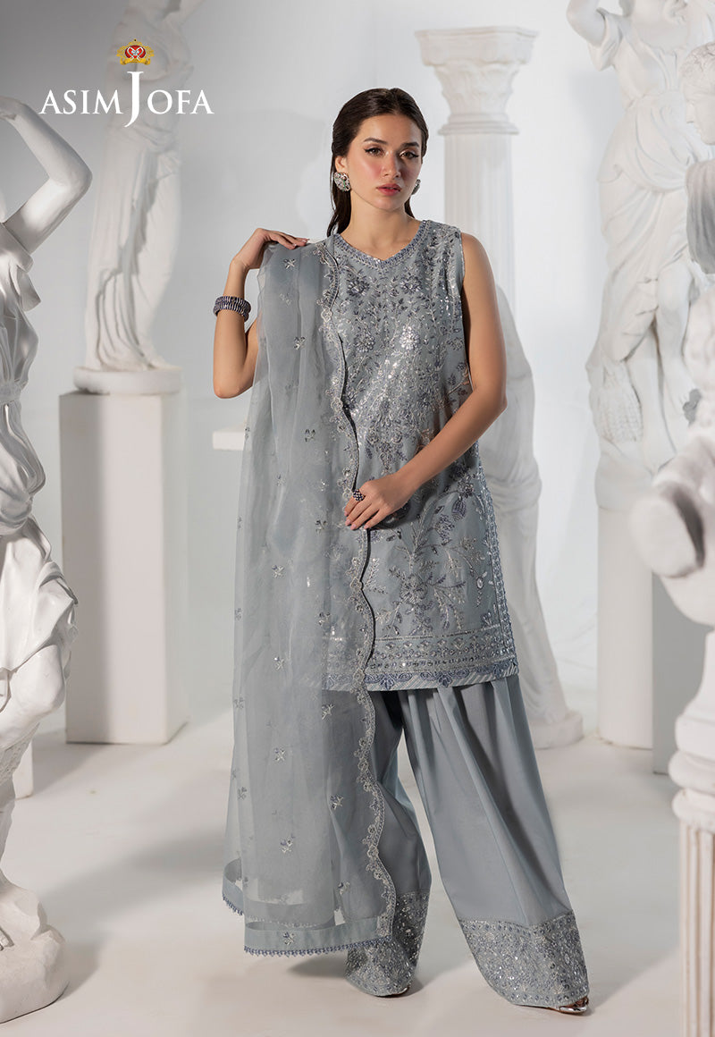 Asim Jofa | Izel Luxury Collection | AJIZL-17 - Ladies Clothes - Maria Faisal