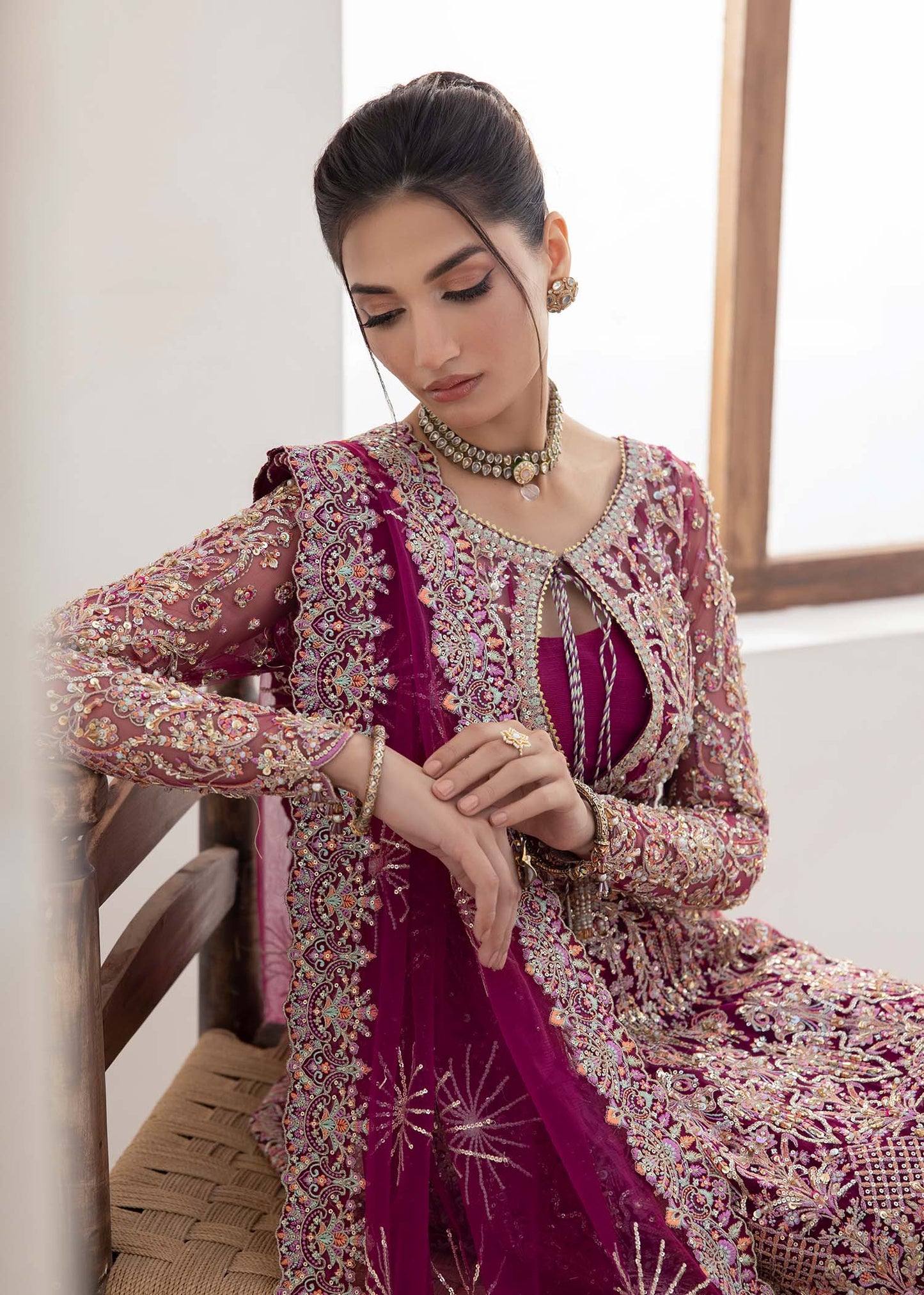 Kanwal Malik | Mirha Eid Luxury Pret 25 | Kaira by Maria Faisal - Registered Vendor of : Kanwal Malik - type : Ladies Clothes - 100% original wedding dresses