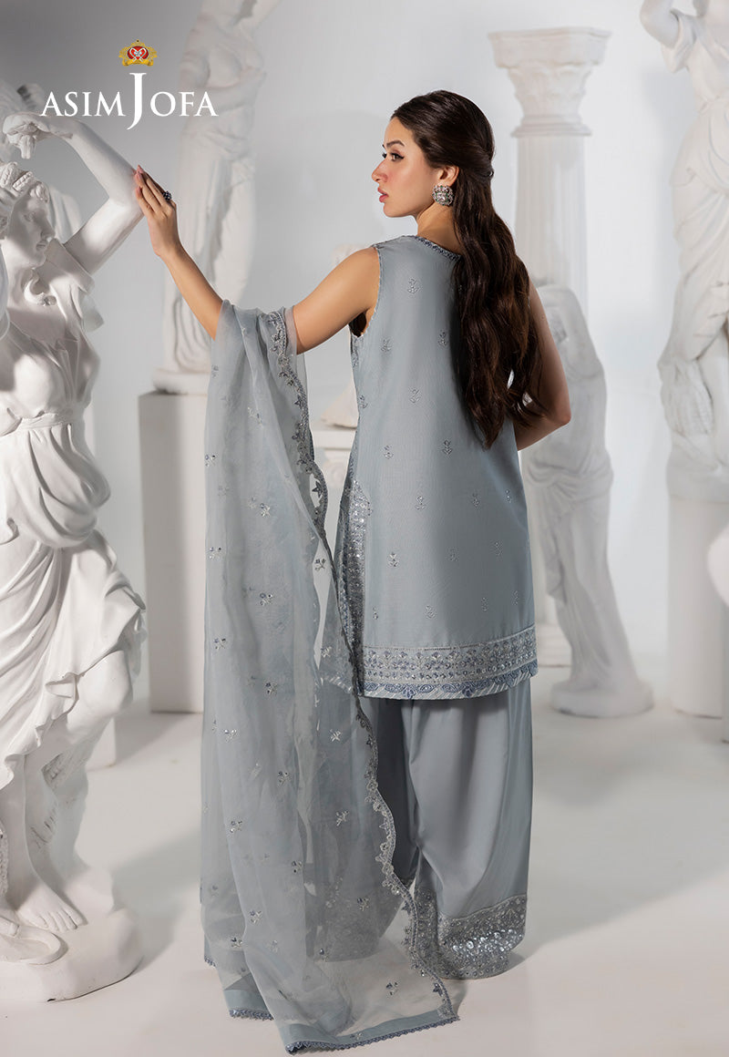 Asim Jofa | Izel Luxury Collection | AJIZL-17 - Ladies Clothes - Maria Faisal