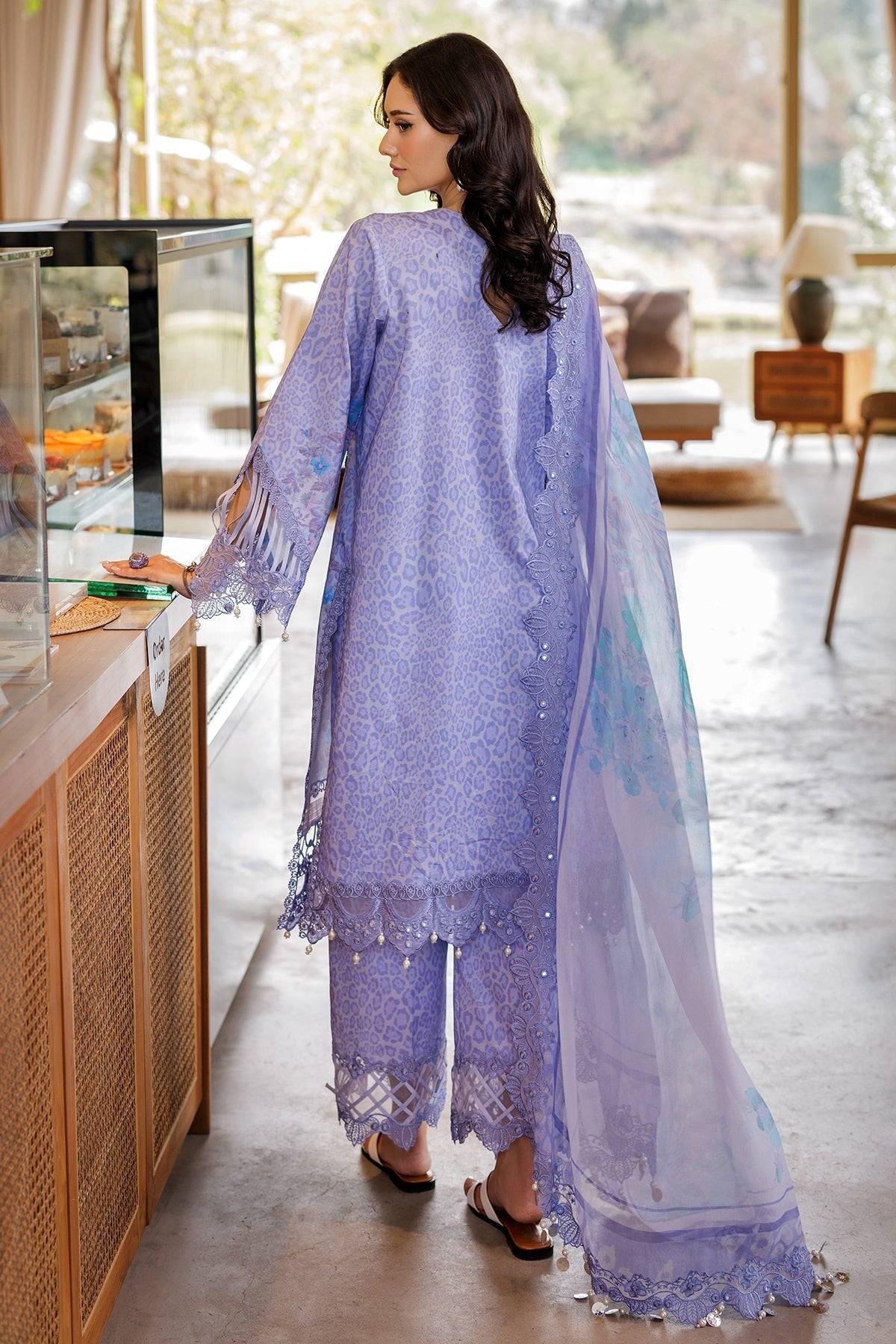 Charizma | Naranji Lawn 25 | CN5-09 by Maria Faisal - Registered Vendor of : Charizma - type : Ladies Clothes - 100% original wedding dresses