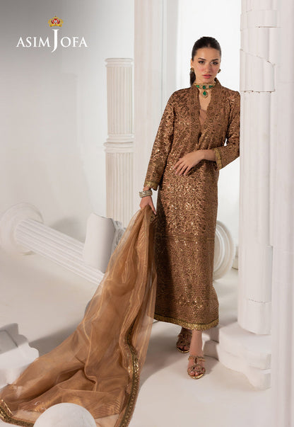 Asim Jofa | Izel Luxury Collection |AJIZL-11 - Ladies Clothes - Maria Faisal