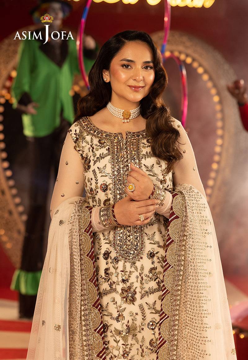 Asim Jofa | Festive Opulence | AJFO-11 by Maria Faisal - Registered Vendor of : Asim Jofa - type : Ladies Clothes - 100% original wedding dresses