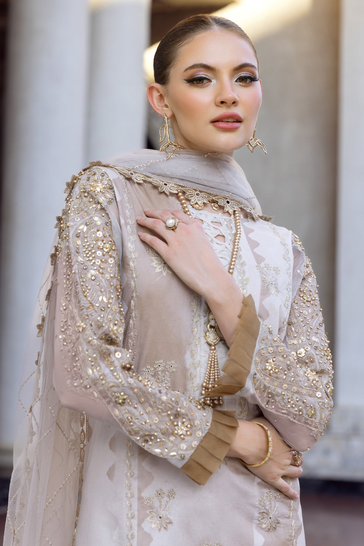 Charizma | Festive Limited Edition 25 | ED5-07 by Maria Faisal - Registered Vendor of : Charizma - type : Ladies Clothes - 100% original wedding dresses