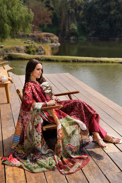 Xenia Formals | Luxury Lawn 25 | PAULA by Maria Faisal - Registered Vendor of : Xenia Formals - type : Ladies Clothes - 100% original wedding dresses