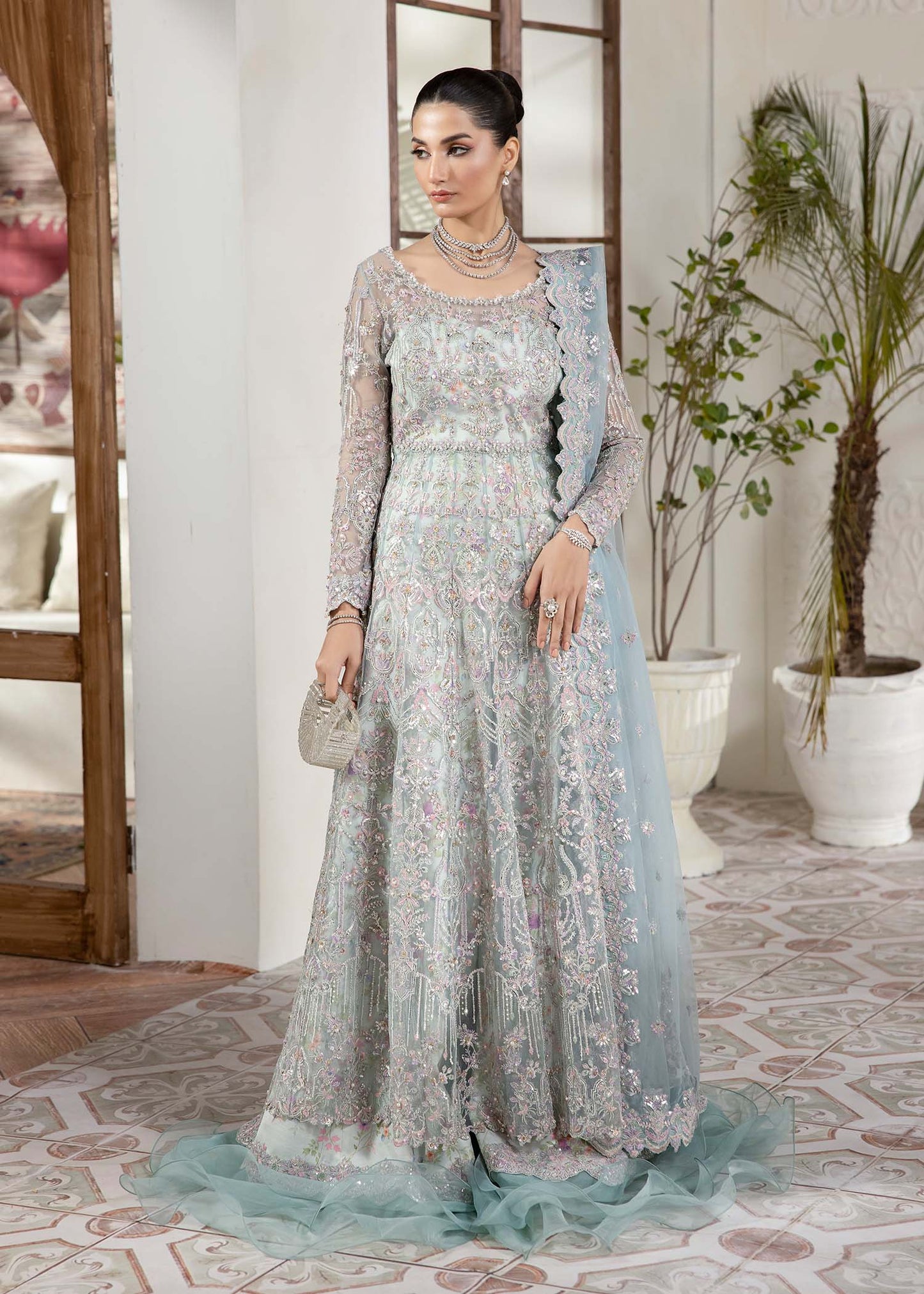 Kanwal Malik | Mirha Eid Luxury Pret 25 | Lily by Maria Faisal - Registered Vendor of : Kanwal Malik - type : Ladies Clothes - 100% original wedding dresses