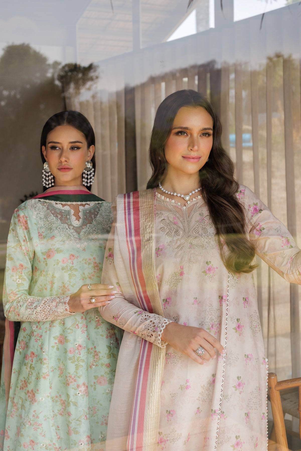 Xenia Formals | Luxury Lawn 25 | BARRIE by Maria Faisal - Registered Vendor of : Xenia Formals - type : Ladies Clothes - 100% original wedding dresses