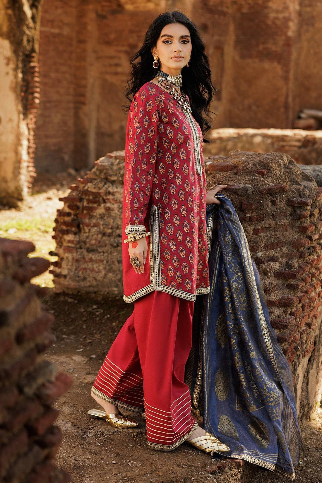 Charizma | Festive Pret | CMA-5-34 by Maria Faisal - Registered Vendor of : Charizma - type : Ladies Clothes - 100% original wedding dresses