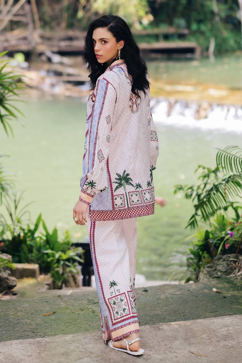 Qalamkar | Printed Co Ords 25 | OP-05 Rihana by Maria Faisal - Registered Vendor of : Qalamkar - type : Ladies Clothes - 100% original wedding dresses