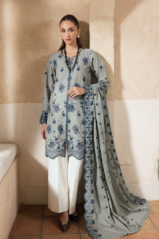 Rajbari | Nissa Chikankari Exclusive | Exclusive 10 - Luxury Dress - available at Maria Faisal in UK and USA.