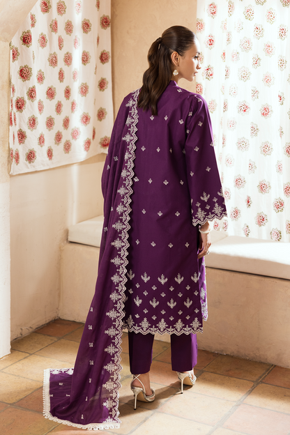 Rajbari | Nissa Chikankari Exclusive | Exclusive 04 - Luxury Dress - available at Maria Faisal in UK and USA.