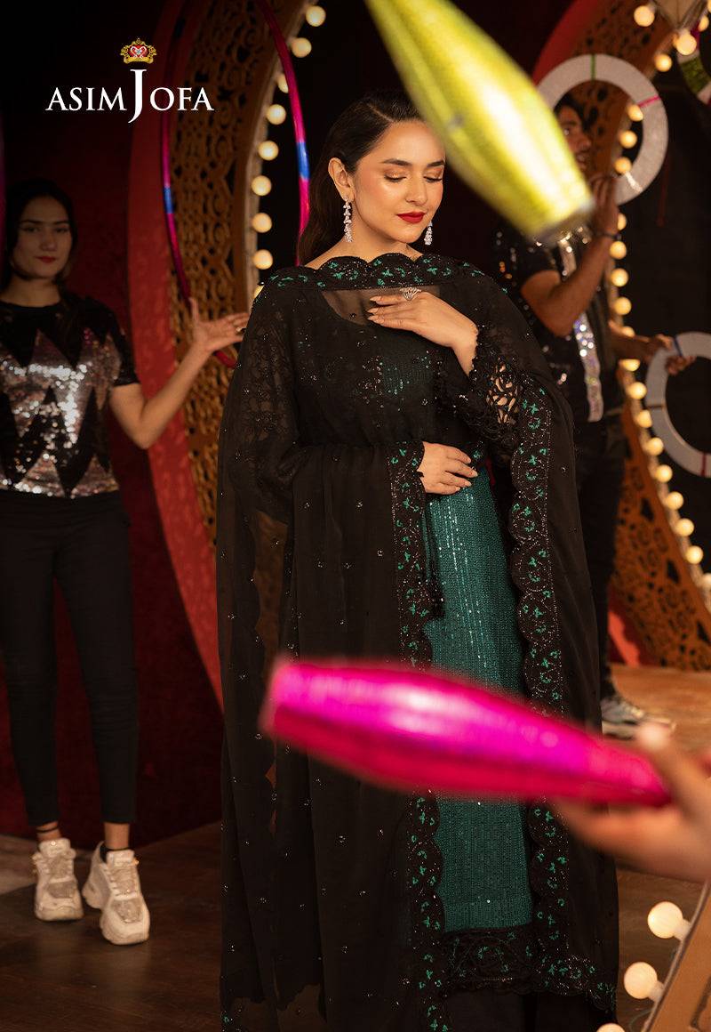 Asim Jofa | Luxury Festive Rejoice | AJLFF-20 by Maria Faisal - Registered Vendor of : Asim Jofa - type : Ladies Clothes - 100% original wedding dresses