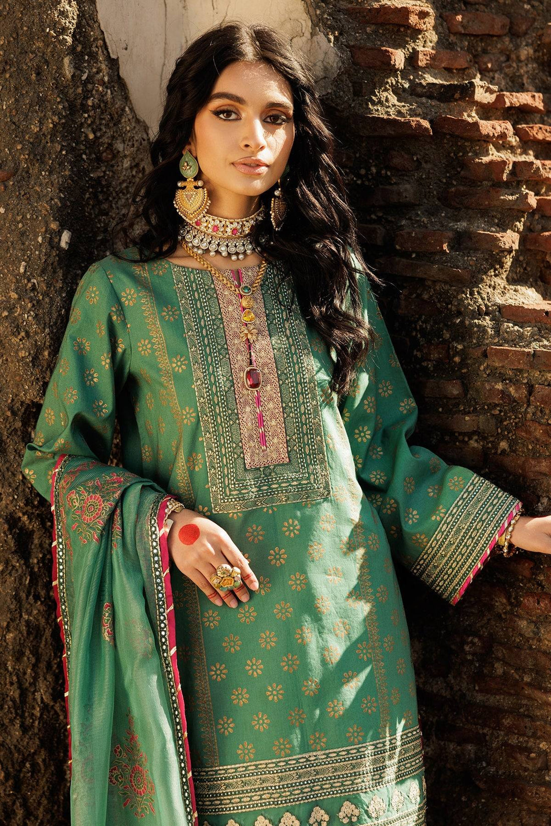 Charizma | Festive Pret | CMA-5-027 by Maria Faisal - Registered Vendor of : Charizma - type : Ladies Clothes - 100% original wedding dresses