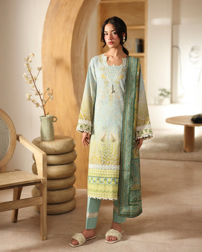 Roheenaz | Pareesa Cambric | Zirwa - Ladies Clothes - Maria Faisal