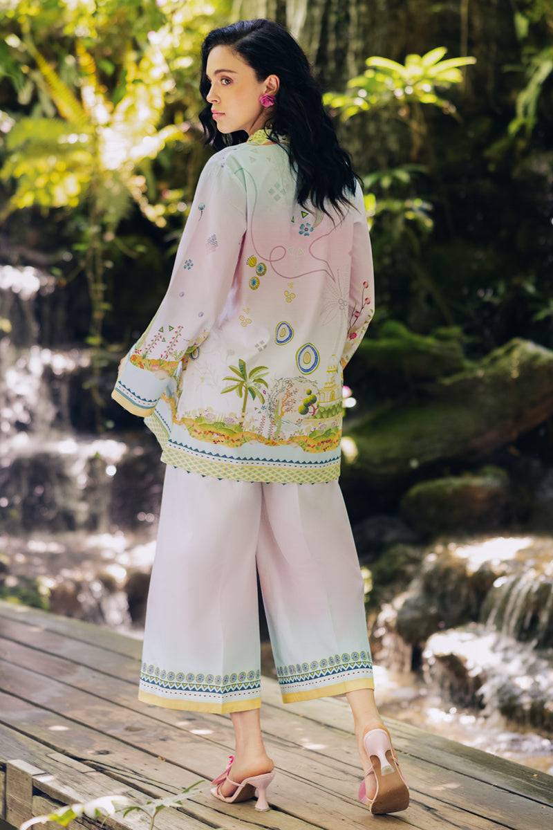 Qalamkar | Printed Co Ords 25 | OP-09 Sigr by Maria Faisal - Registered Vendor of : Qalamkar - type : Ladies Clothes - 100% original wedding dresses