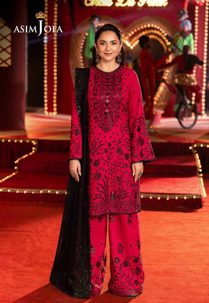 Asim Jofa | Festive Collection 25 | AJLF-11 by Maria Faisal - Registered Vendor of : Asim Jofa - type : Ladies Clothes - 100% original wedding dresses