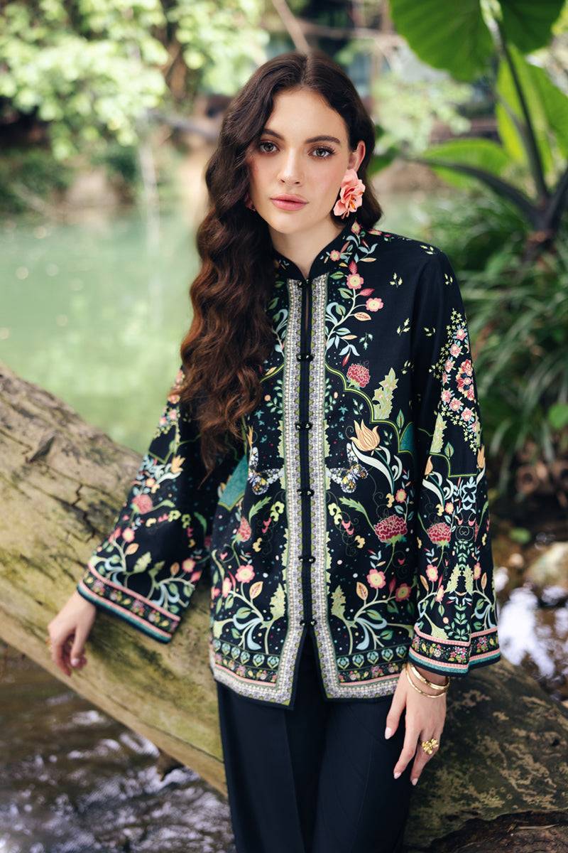 Qalamkar | Printed Co Ords 25 | OP-07 Rane by Maria Faisal - Registered Vendor of : Qalamkar - type : Ladies Clothes - 100% original wedding dresses