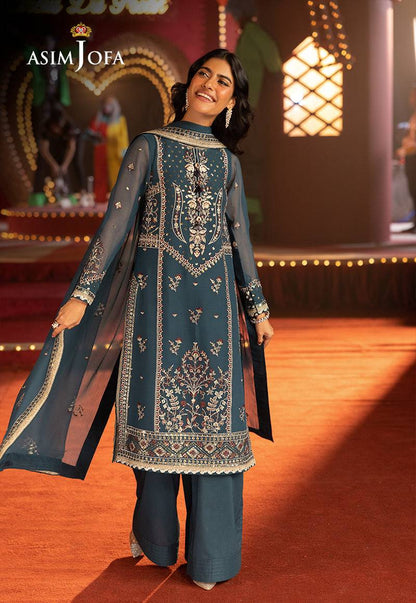 Asim Jofa | Luxury Festive Rejoice | AJLFF-15 by Maria Faisal - Registered Vendor of : Asim Jofa - type : Ladies Clothes - 100% original wedding dresses