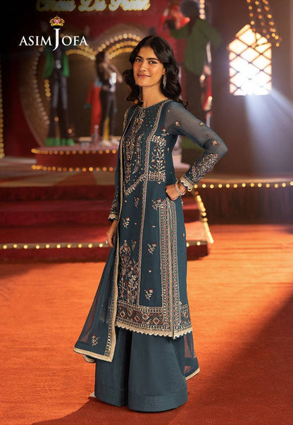 Asim Jofa | Luxury Festive Rejoice | AJLFF-15 by Maria Faisal - Registered Vendor of : Asim Jofa - type : Ladies Clothes - 100% original wedding dresses