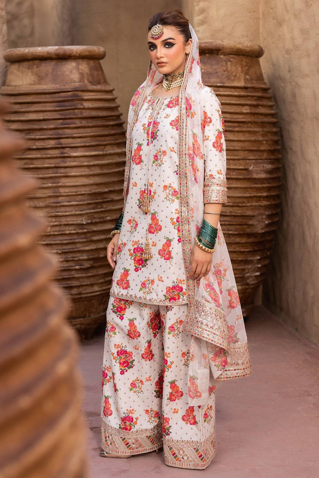 Charizma | Festive Pret | CMA-5-071 by Maria Faisal - Registered Vendor of : Charizma - type : Ladies Clothes - 100% original wedding dresses