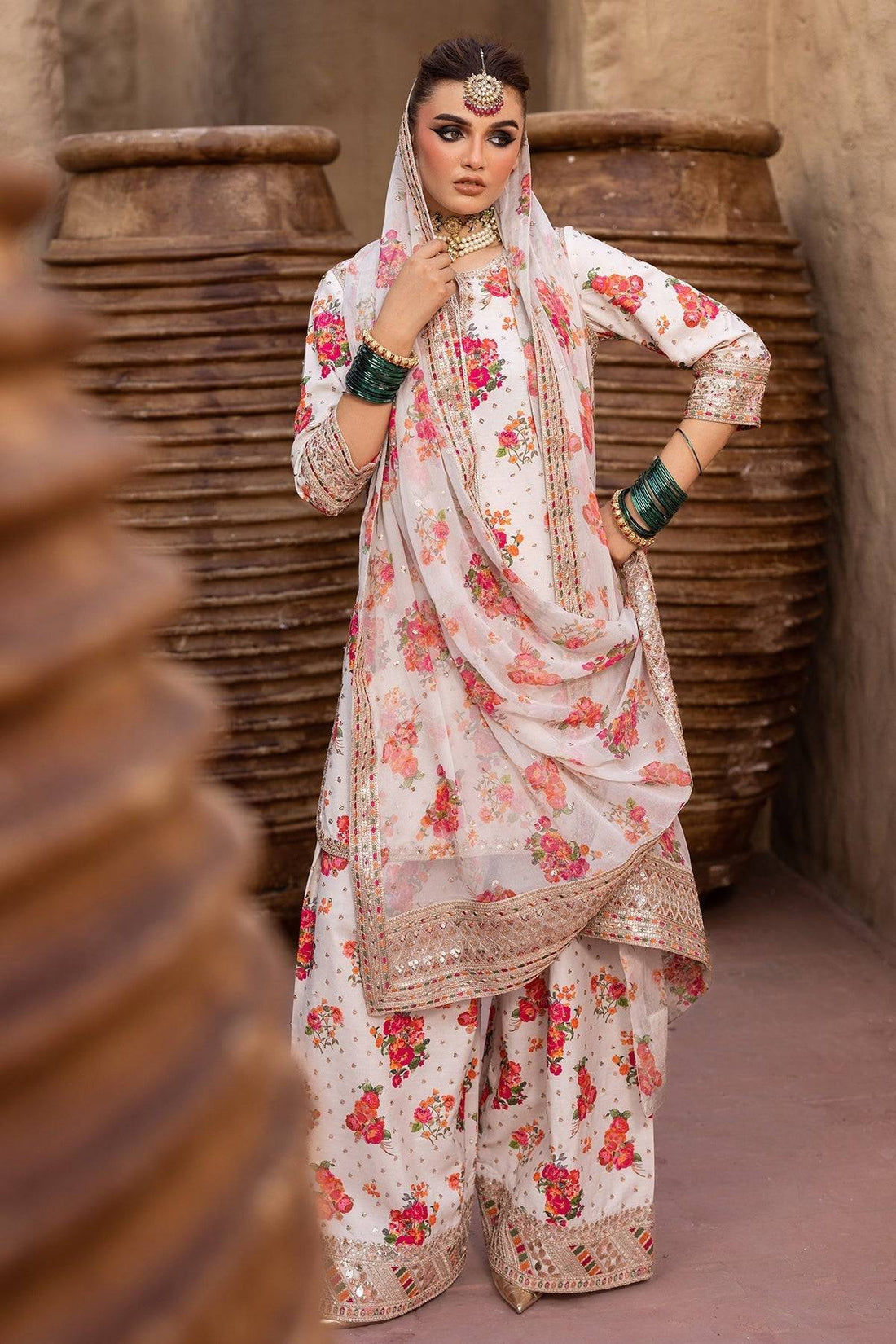 Charizma | Festive Pret | CMA-5-071 by Maria Faisal - Registered Vendor of : Charizma - type : Ladies Clothes - 100% original wedding dresses