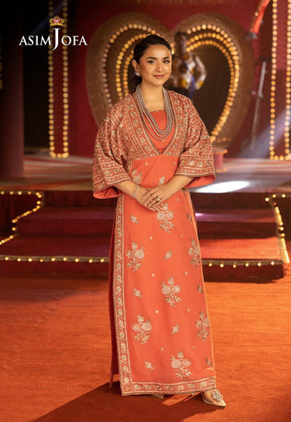 Asim Jofa | Luxury Festive Rejoice | AJLFF-14 by Maria Faisal - Registered Vendor of : Asim Jofa - type : Ladies Clothes - 100% original wedding dresses