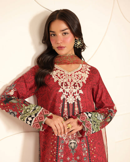 Roheenaz | Pareesa Cambric | Mysha - Ladies Clothes - Maria Faisal