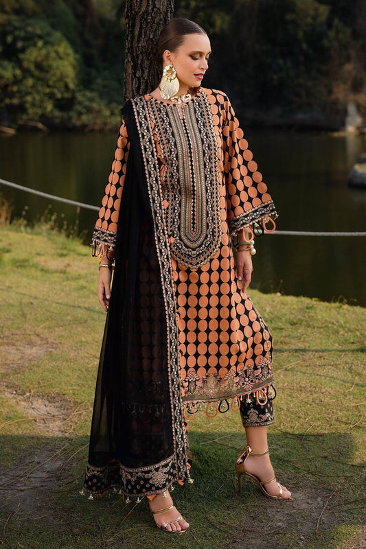 Charizma | Qara Festive Edit 25 | CQ5-02 by Maria Faisal - Registered Vendor of : Charizma - type : Ladies Clothes - 100% original wedding dresses