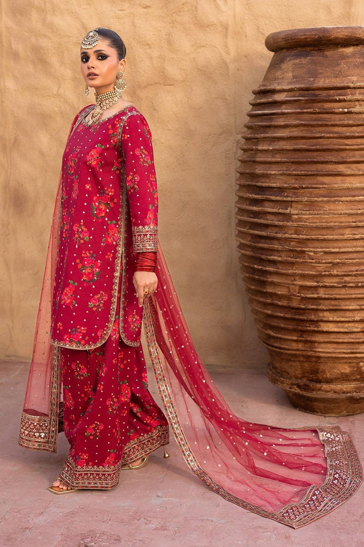 Charizma | Festive Pret | CMA-5-028 by Maria Faisal - Registered Vendor of : Charizma - type : Ladies Clothes - 100% original wedding dresses