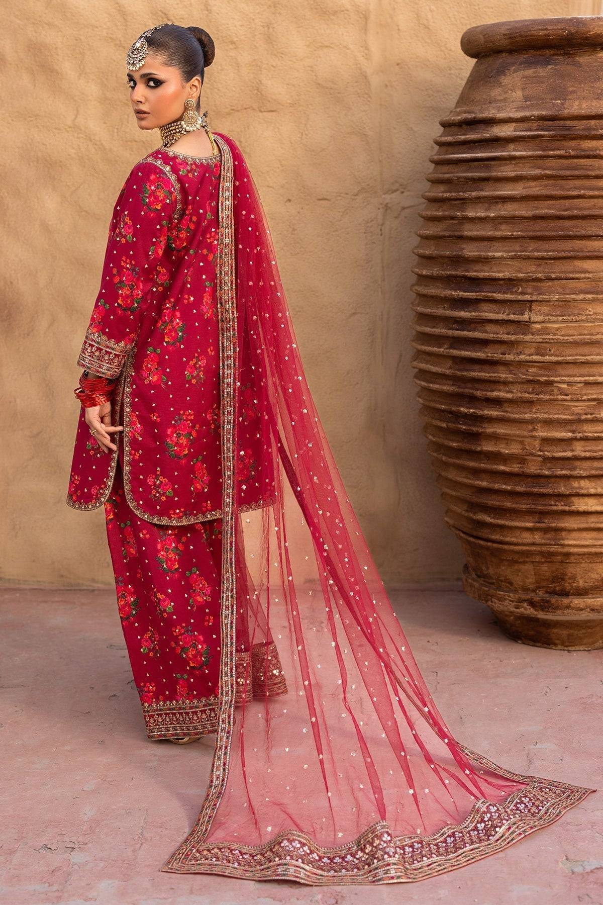 Charizma | Festive Pret | CMA-5-028 by Maria Faisal - Registered Vendor of : Charizma - type : Ladies Clothes - 100% original wedding dresses