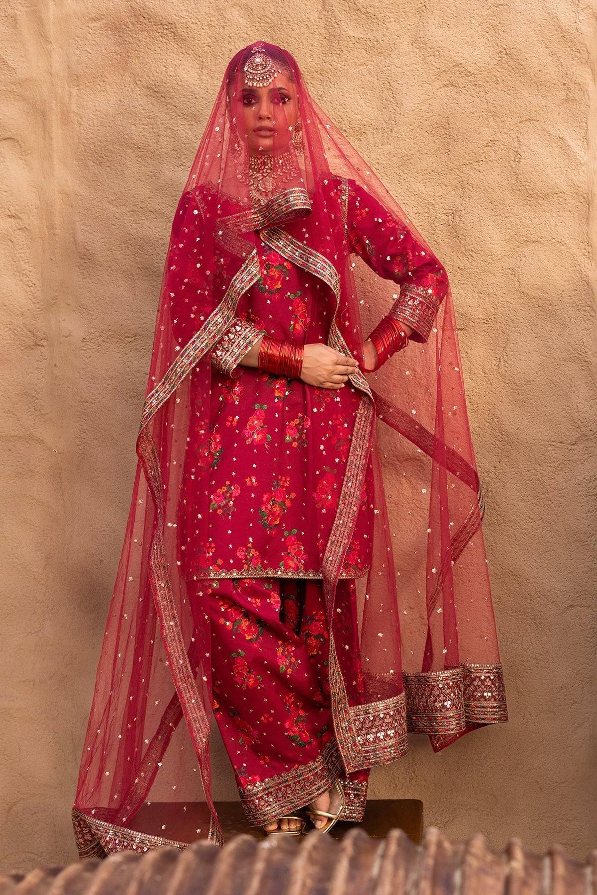 Charizma | Festive Pret | CMA-5-028 by Maria Faisal - Registered Vendor of : Charizma - type : Ladies Clothes - 100% original wedding dresses