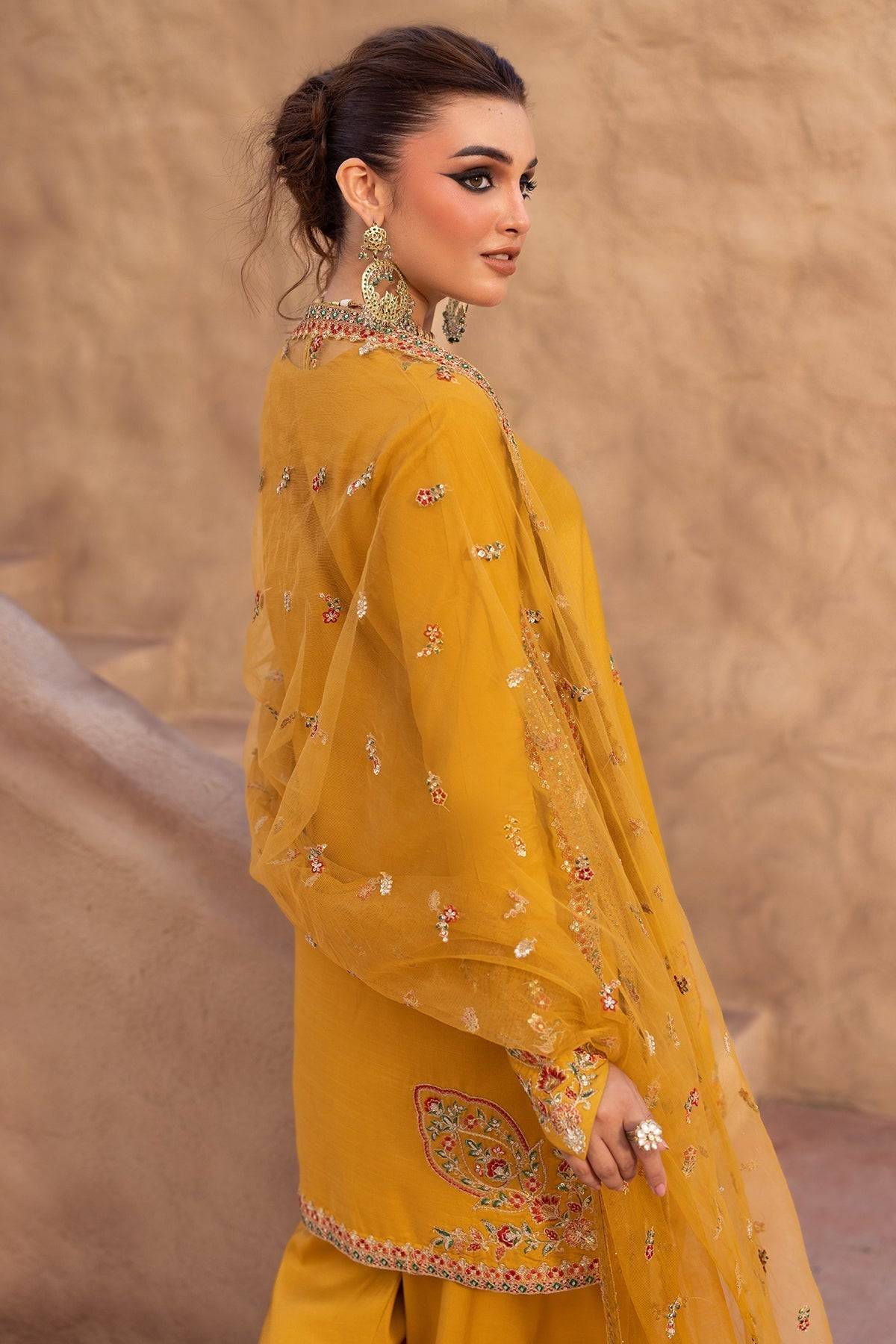 Charizma | Festive Pret | CMA-5-34A by Maria Faisal - Registered Vendor of : Charizma - type : Ladies Clothes - 100% original wedding dresses