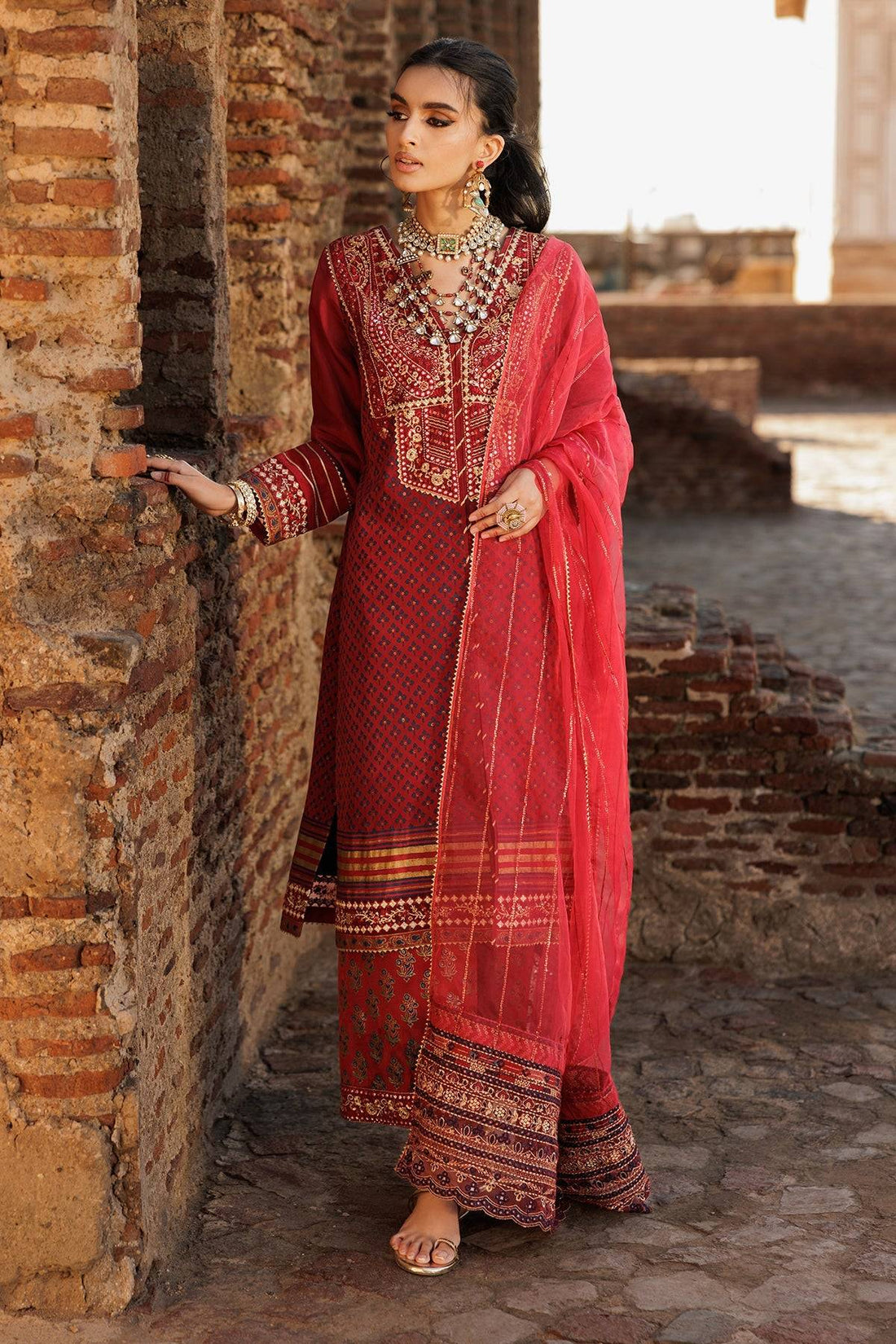 Charizma | Festive Pret | CMA-5-28 by Maria Faisal - Registered Vendor of : Charizma - type : Ladies Clothes - 100% original wedding dresses
