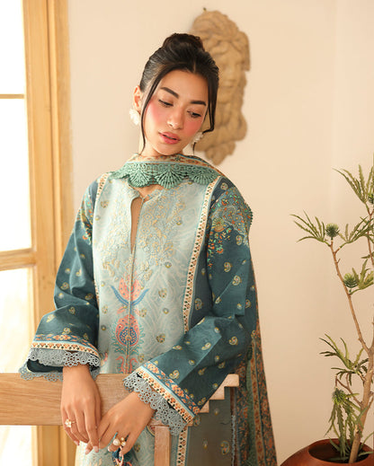 Roheenaz | Pareesa Cambric | Shafia - Ladies Clothes - Maria Faisal