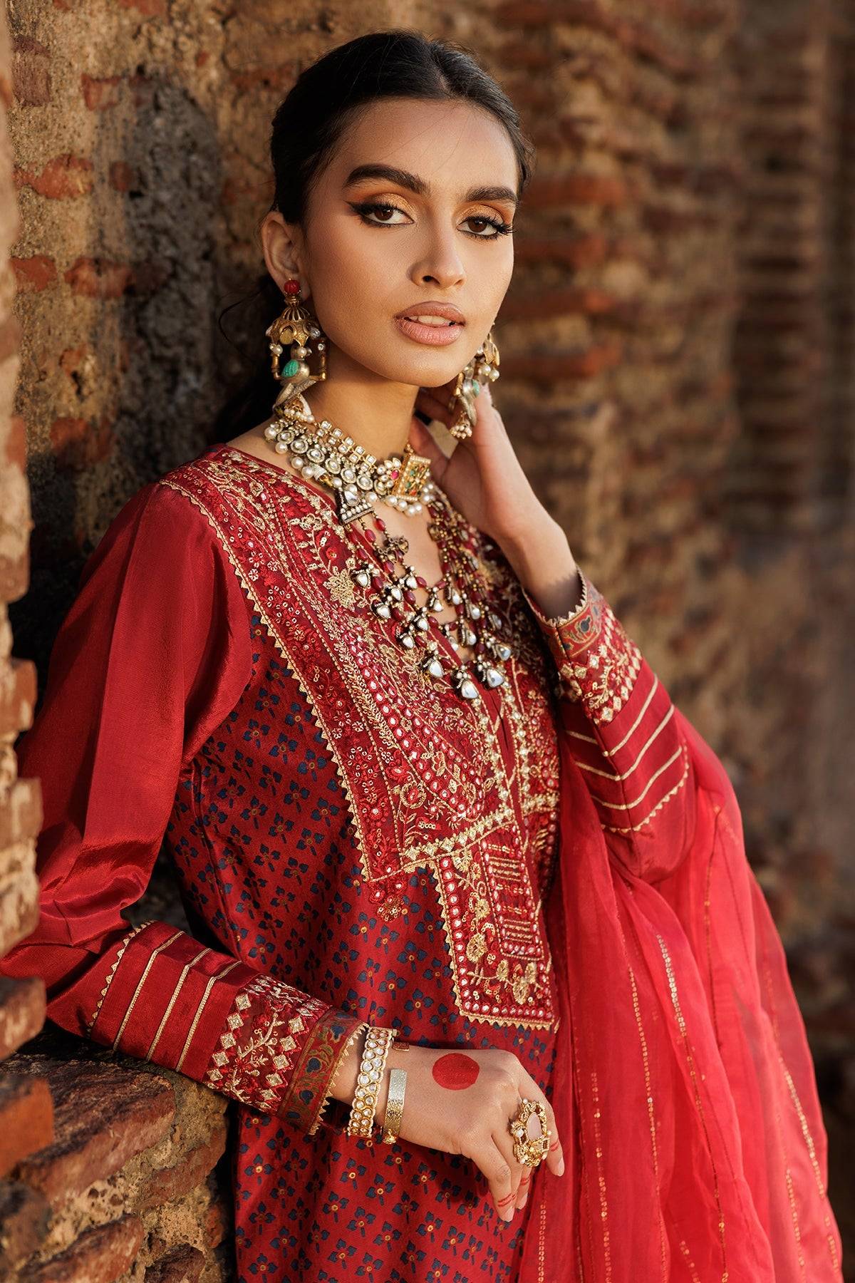 Charizma | Festive Pret | CMA-5-28 by Maria Faisal - Registered Vendor of : Charizma - type : Ladies Clothes - 100% original wedding dresses
