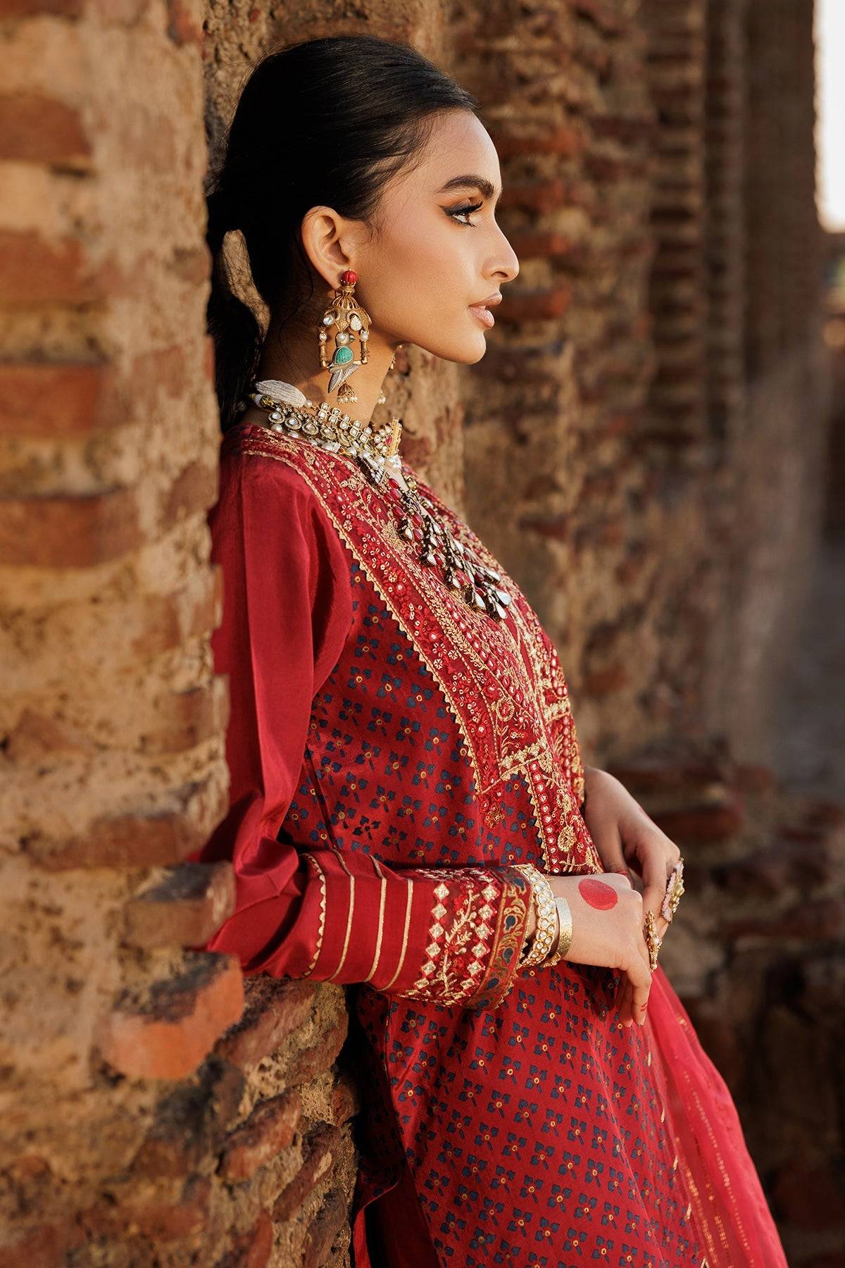 Charizma | Festive Pret | CMA-5-28 by Maria Faisal - Registered Vendor of : Charizma - type : Ladies Clothes - 100% original wedding dresses