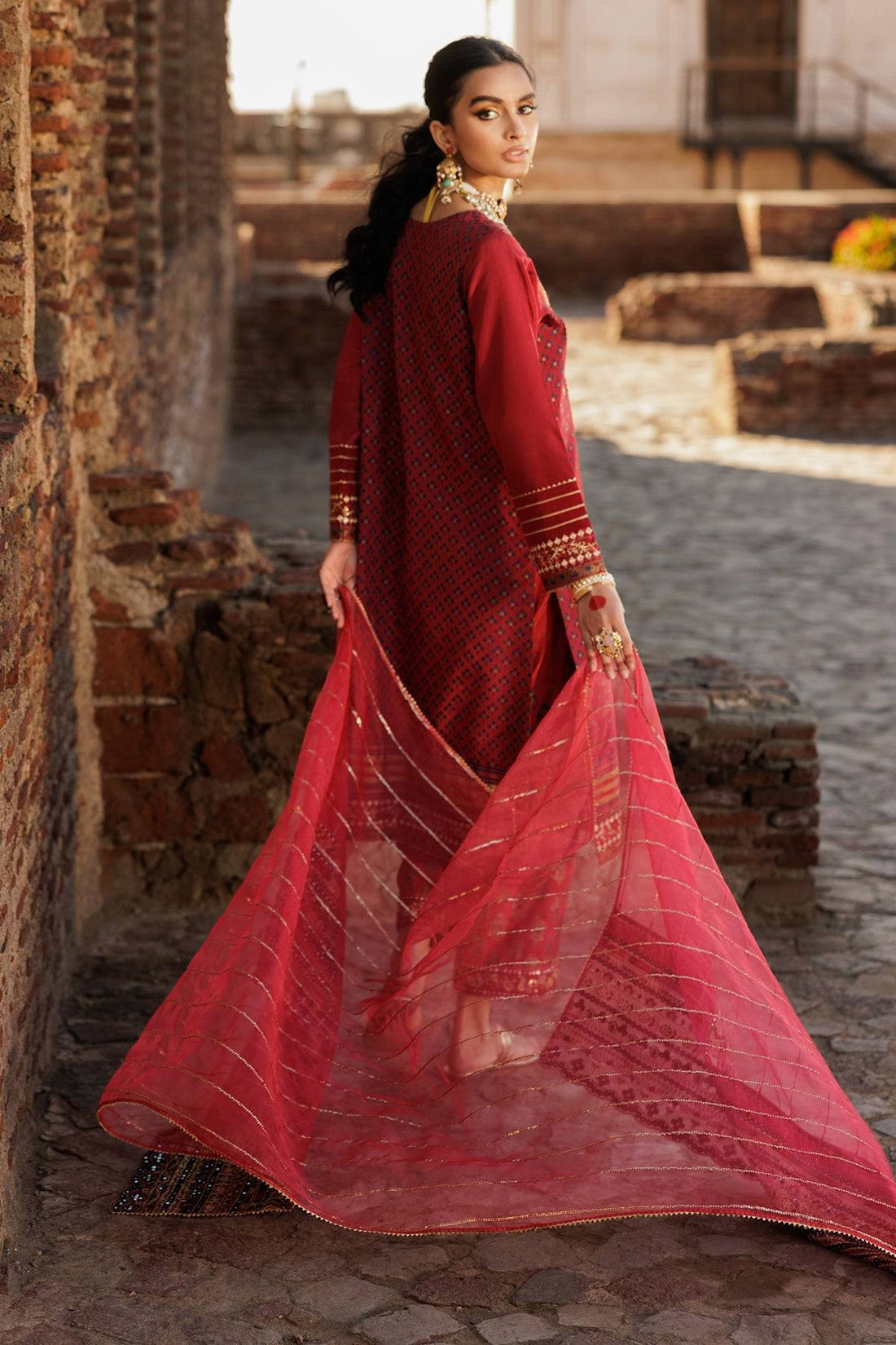 Charizma | Festive Pret | CMA-5-28 by Maria Faisal - Registered Vendor of : Charizma - type : Ladies Clothes - 100% original wedding dresses