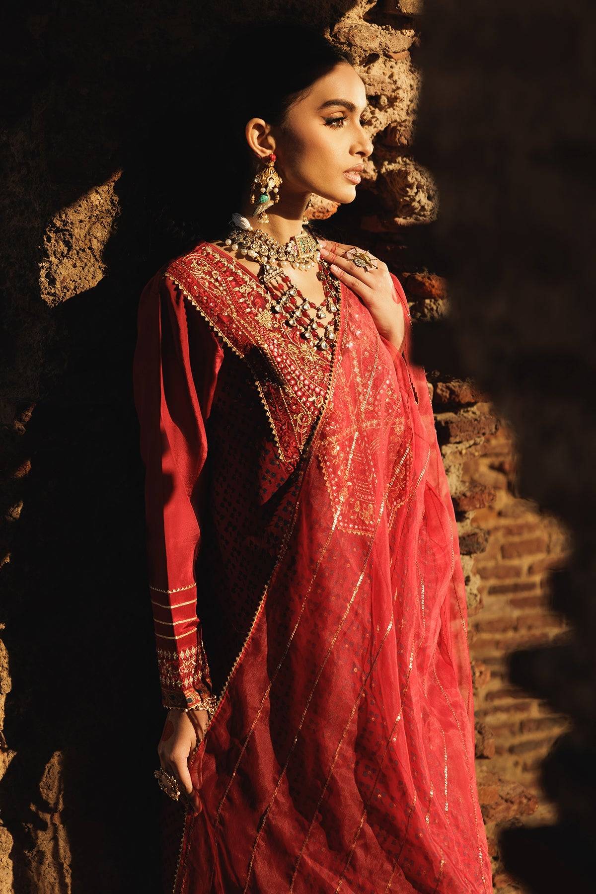 Charizma | Festive Pret | CMA-5-28 by Maria Faisal - Registered Vendor of : Charizma - type : Ladies Clothes - 100% original wedding dresses