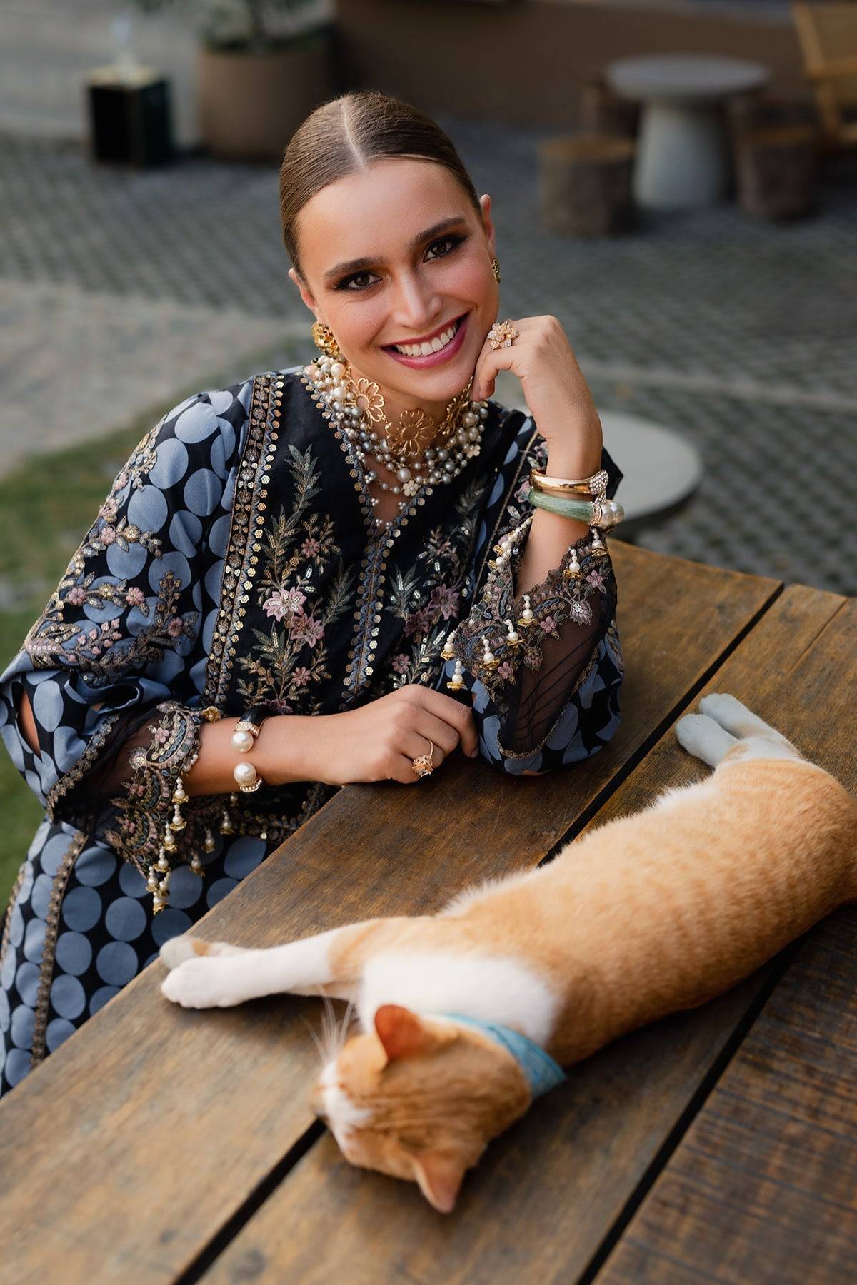 Charizma | Qara Festive Edit 25 | CQ5-06 by Maria Faisal - Registered Vendor of : Charizma - type : Ladies Clothes - 100% original wedding dresses