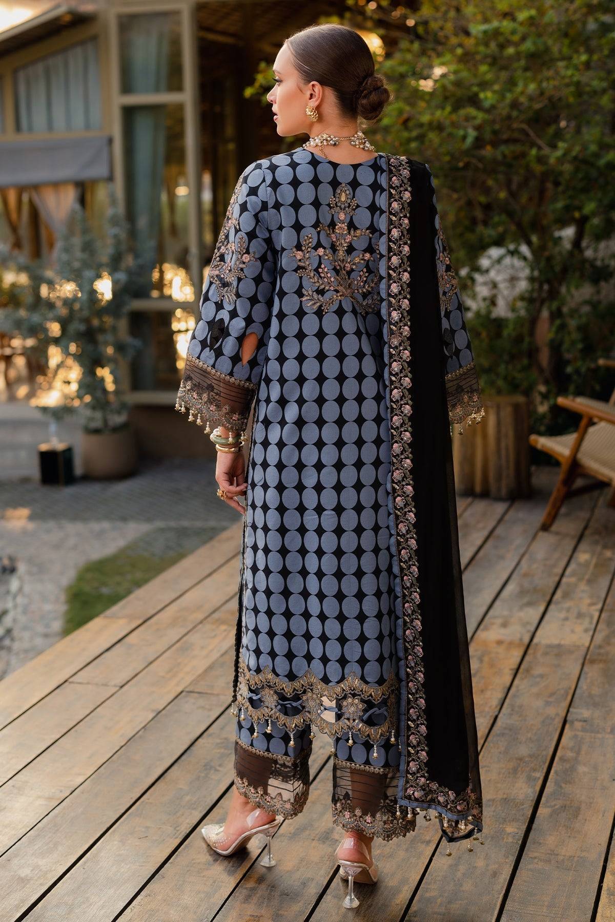 Charizma | Qara Festive Edit 25 | CQ5-06 by Maria Faisal - Registered Vendor of : Charizma - type : Ladies Clothes - 100% original wedding dresses