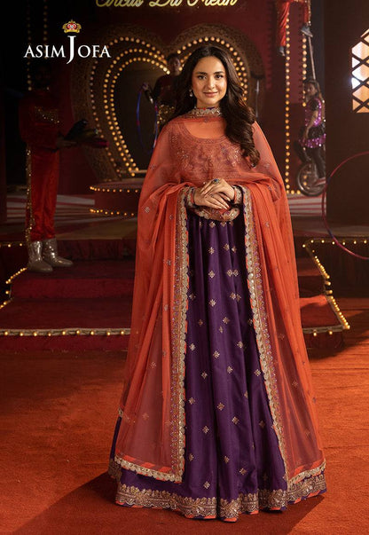 Asim Jofa | Luxury Festive Rejoice | AJLFF-01 by Maria Faisal - Registered Vendor of : Asim Jofa - type : Ladies Clothes - 100% original wedding dresses
