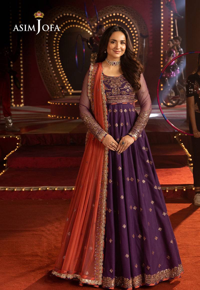 Asim Jofa | Luxury Festive Rejoice | AJLFF-01 by Maria Faisal - Registered Vendor of : Asim Jofa - type : Ladies Clothes - 100% original wedding dresses