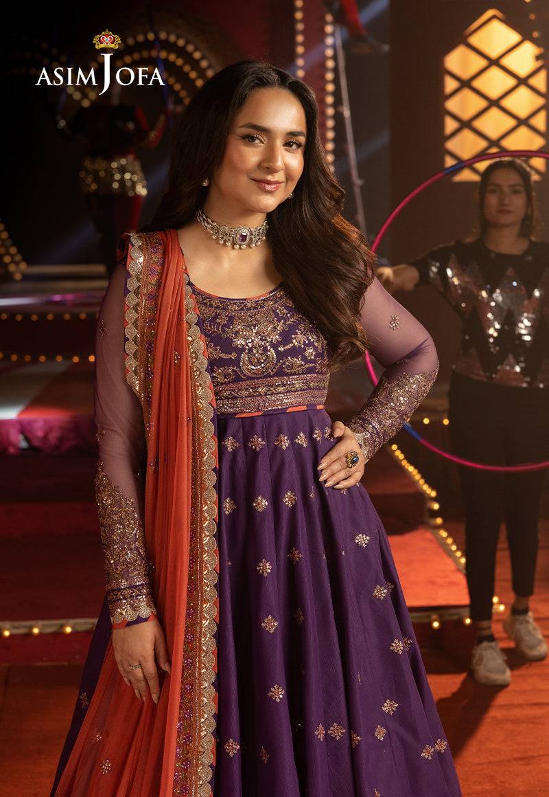 Asim Jofa | Luxury Festive Rejoice | AJLFF-01 by Maria Faisal - Registered Vendor of : Asim Jofa - type : Ladies Clothes - 100% original wedding dresses