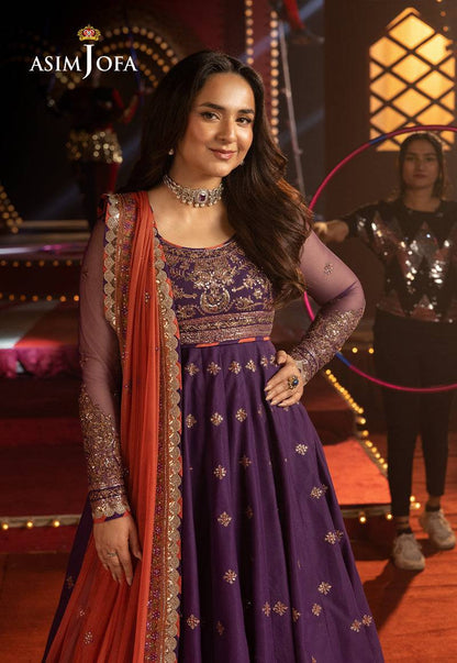 Asim Jofa | Luxury Festive Rejoice | AJLFF-01 by Maria Faisal - Registered Vendor of : Asim Jofa - type : Ladies Clothes - 100% original wedding dresses